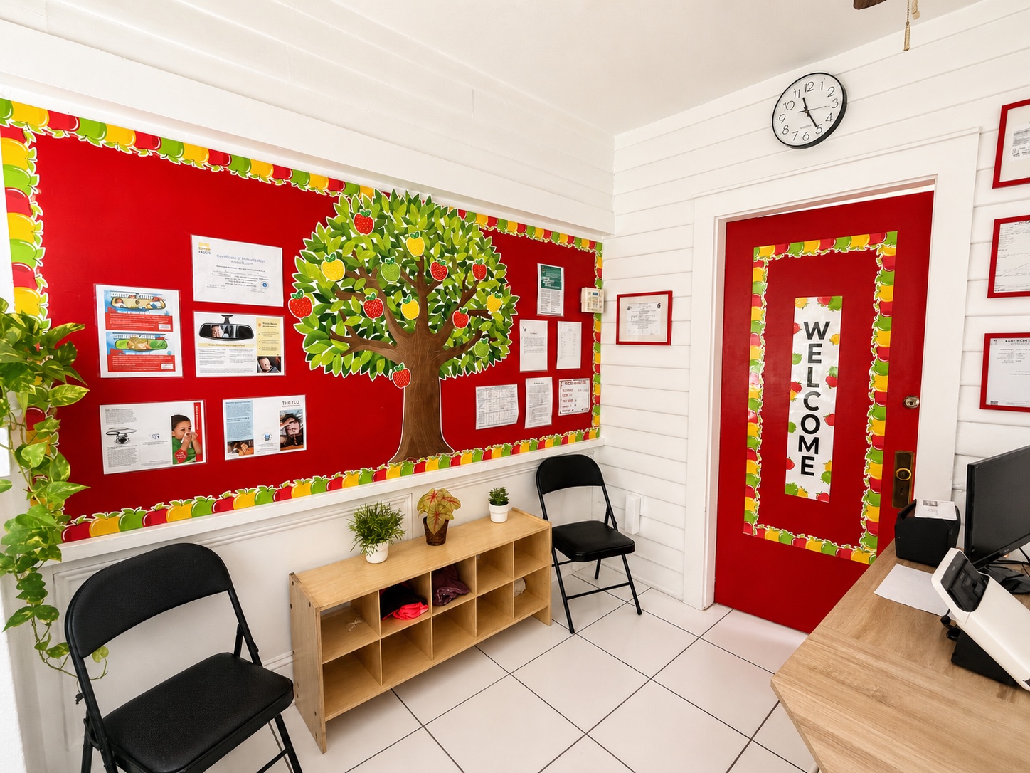 Welcome area at Little Apple Location 2